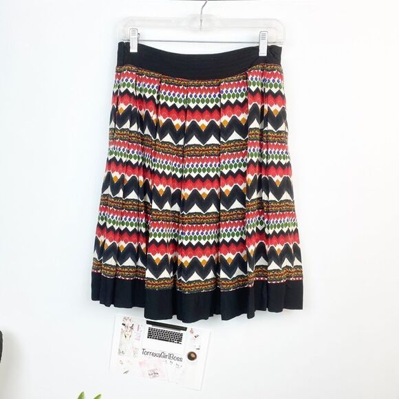 Anthropologie Fei Denpasar multicolor skirt Sz 4 - Picture 8 of 8